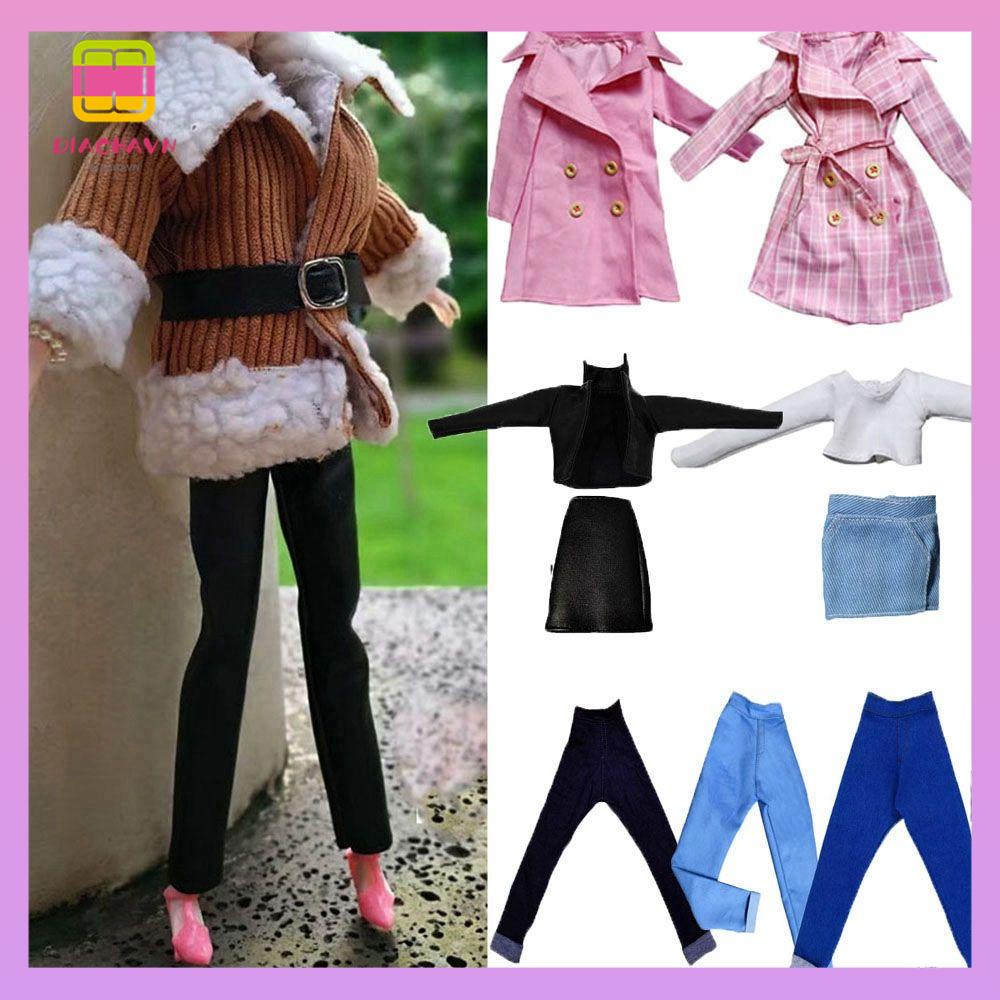 DIACHAVN Áo Khoác Jeans Thời Trang Cho Búp Bê 11.5 "