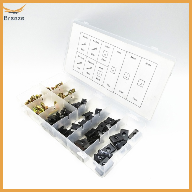 Set 170 Đinh Vít Nhựa Phụ Tùng Cho Xe Ô Tô