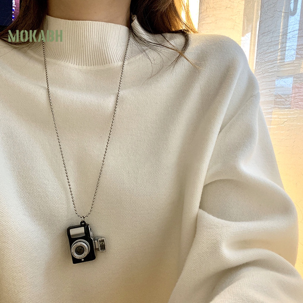 Vòng cổ Họa Tiết Máy Ảnh Phong Cách Hip Hop Thời Trang