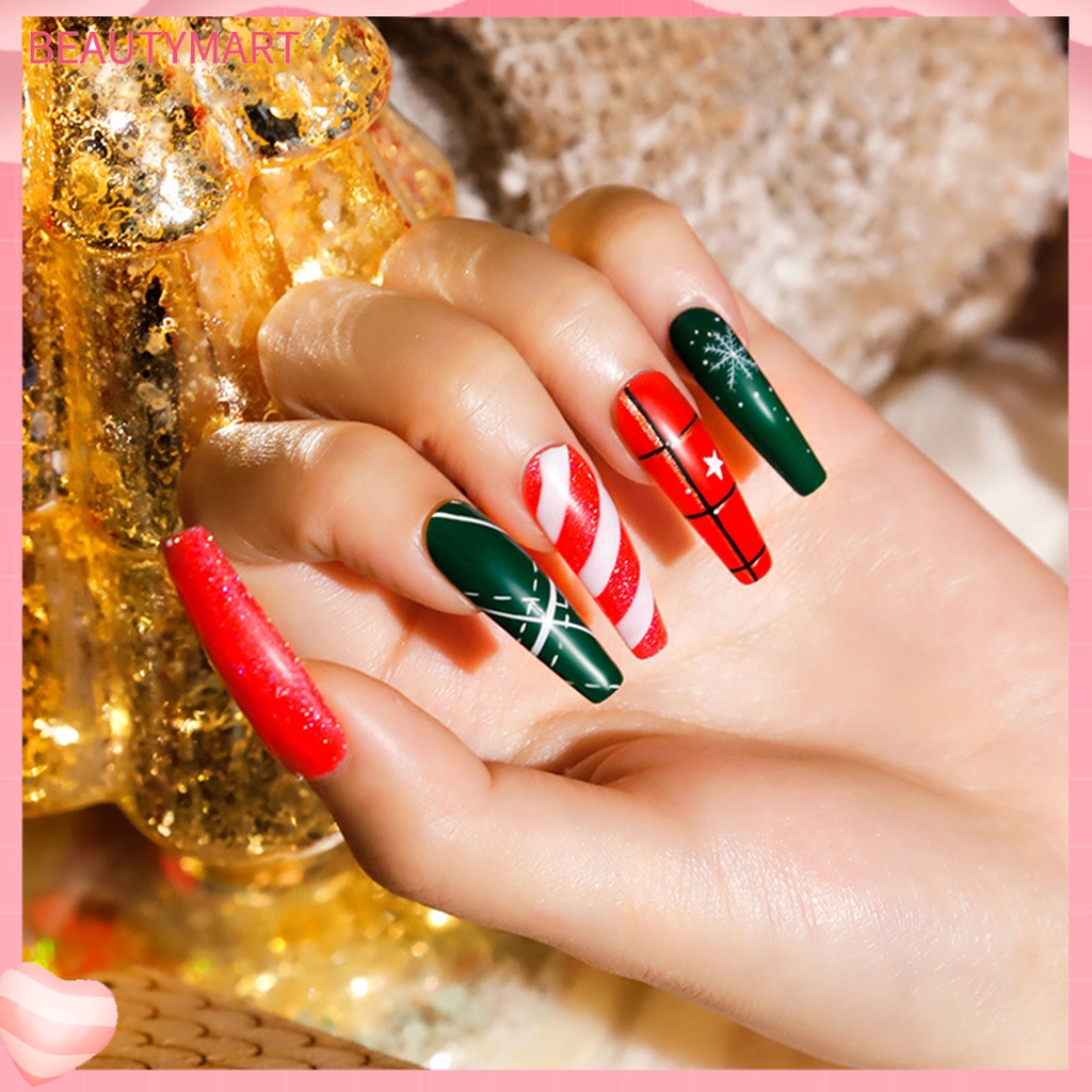 Set 6 Lọ Gel Sơn Móng Tay 7ml Chủ Đề Giáng Sinh