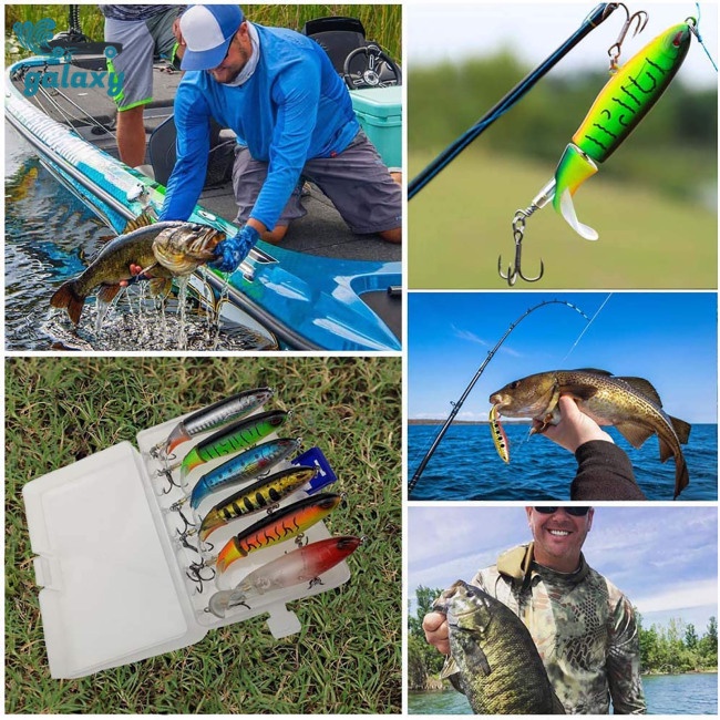 Galaxy Mồi Giả Nhử Cá 9cm 12.7g Bằng Nhựa Gắn Kèm Móc Câu