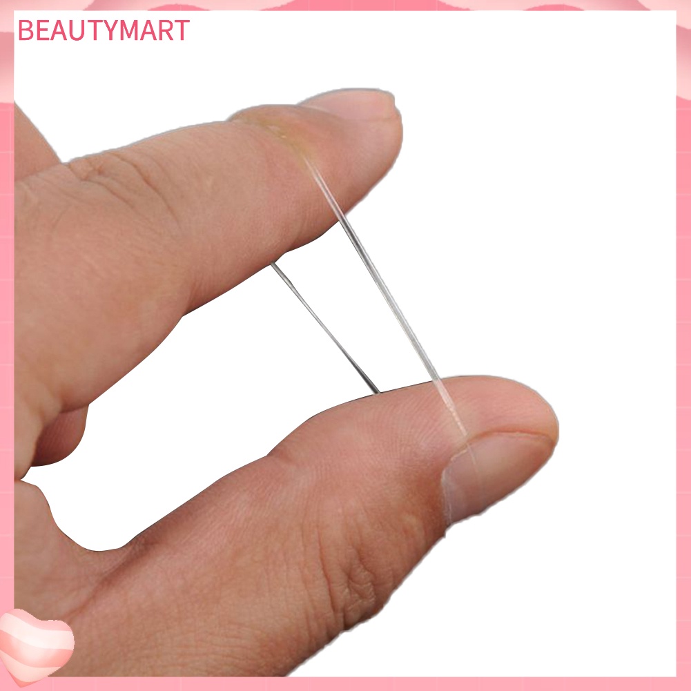 Set 500 Dây Thun Buộc Tóc Trong Suốt Dùng Một Lần