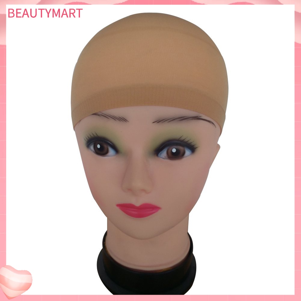 Bộ 3 Mũ Lưới Đội Tóc Giả Bằng Nylon Độ Co Giãn Cao Thời Trang Cho Nữ