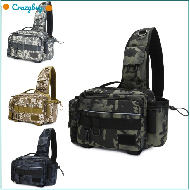 Cr Túi Đựng Dụng Cụ Câu Cá Đa Năng Sức Chứa Lớn Tiện Dụng