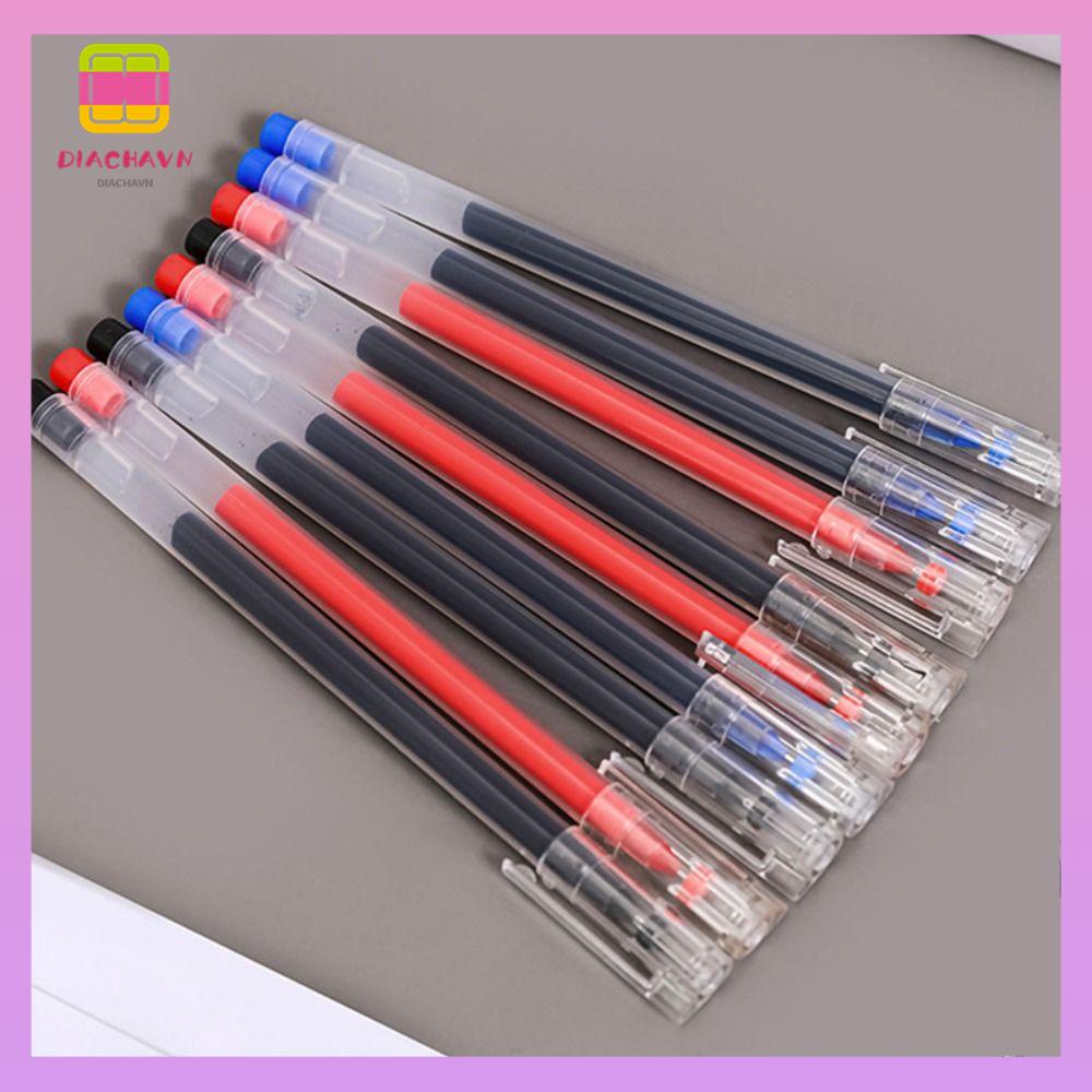 Set 10 Bút Bi Mực Đen / Xanh / Đỏ Dành Cho Học Sinh