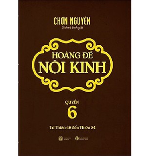Sách - hoàng đế nội kinh – tập 6