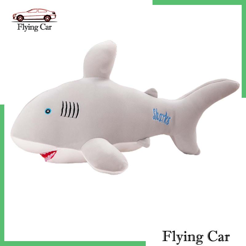 [Lzdjfmy2] Gối Nhồi Bông Hình Cá Mập Dễ Thương Trang Trí Sinh Nhật / Valentine