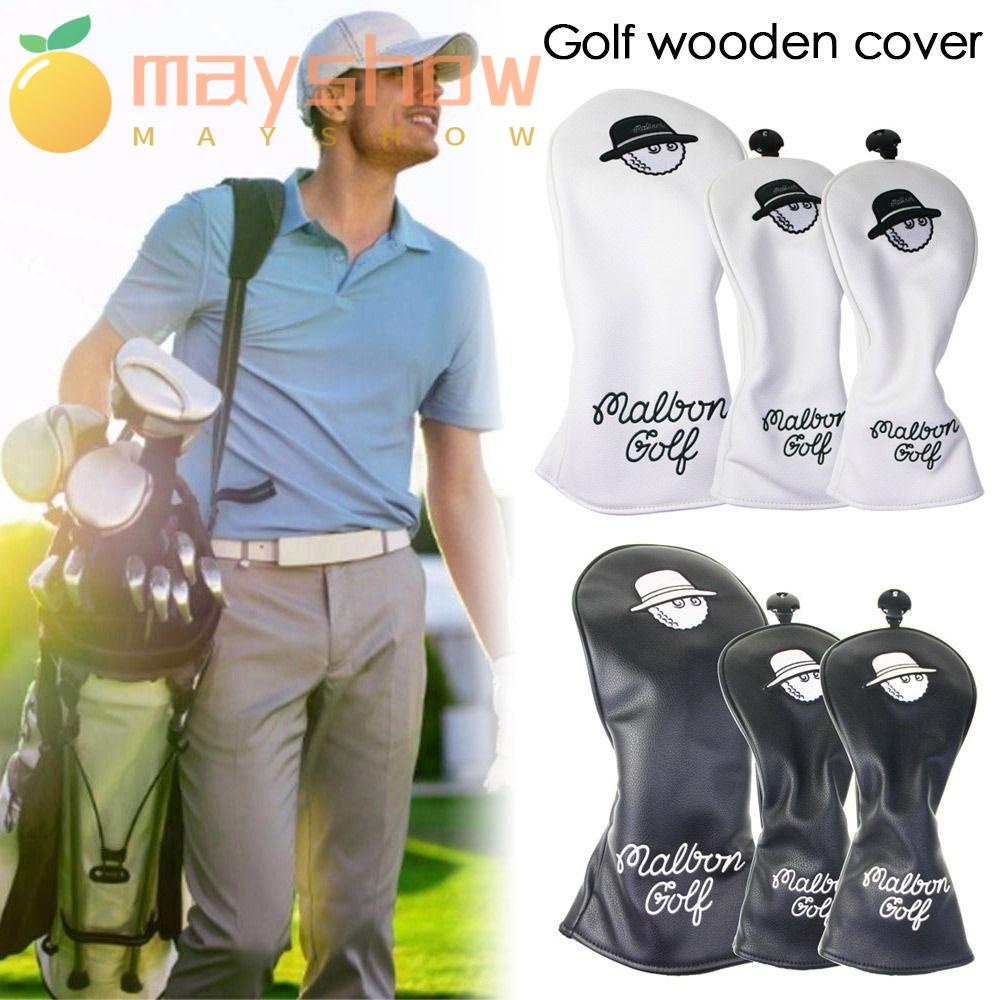 MAYSHOW Vỏ Bọc Gậy Đánh Golf Bằng Da PU Cao Cấp