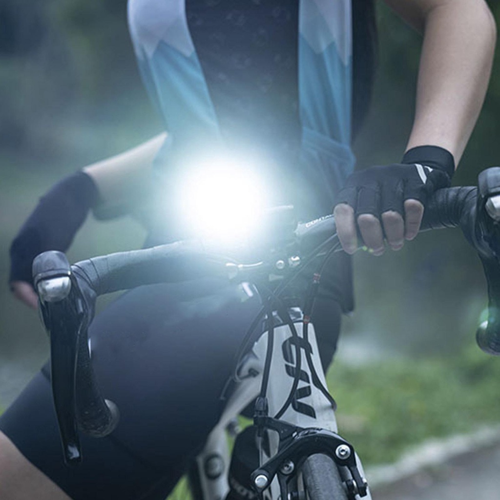 Đèn Led Gắn Tay Lái Xe Đạp Bằng Nhôm Chống Thấm Nước