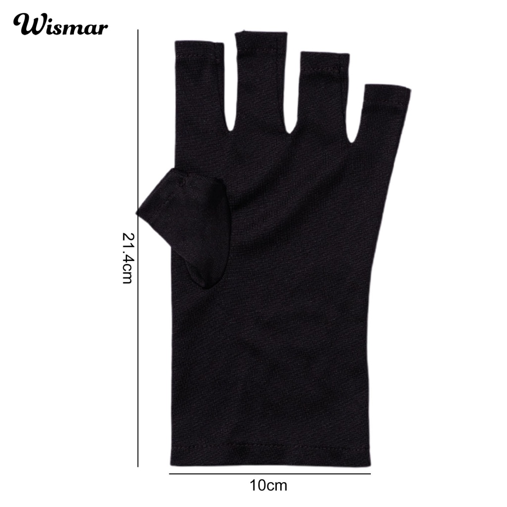 1 Đôi Găng Tay Bảo Vệ Chống Tia UV 2 Màu Tùy Chọn Chuyên Dụng Cho Salon