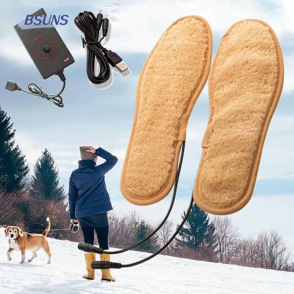BSUNS Đế Lót Giày Giữ Ấm Chân Sạc USB Tiện Dụng