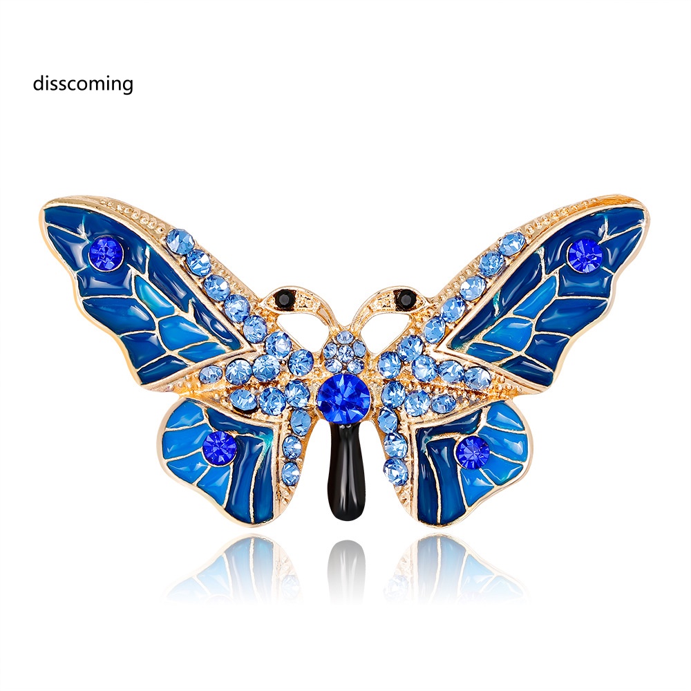 Áo Khoác SL SL Kiểu Dáng Trẻ Trung Năng Động| Trâm Cài Áo Hình Bướm Hợp Kim Thả Dầu Phong Cách Âu Mỹ Thời Trang