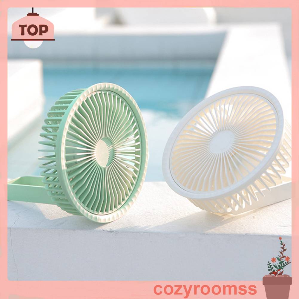 Quạt Làm Mát 3 Tốc Độ 1200mAh Để Bàn Yên Tĩnh Có Thể Gập Lại Cho Nhà Bếp Xe