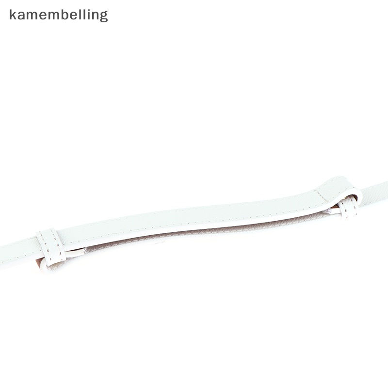 Kamembelling Thắt Lưng Da Bản Nhỏ Phối Khóa Kim Loại Thời Trang Cho Nữ