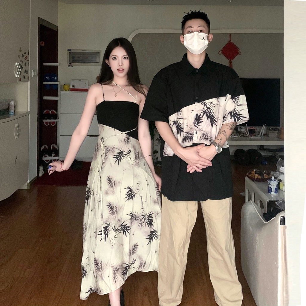 Đầm Hai Dây Phong Cách Trung Hoa Mới Cho Cặp Đôi 6.25