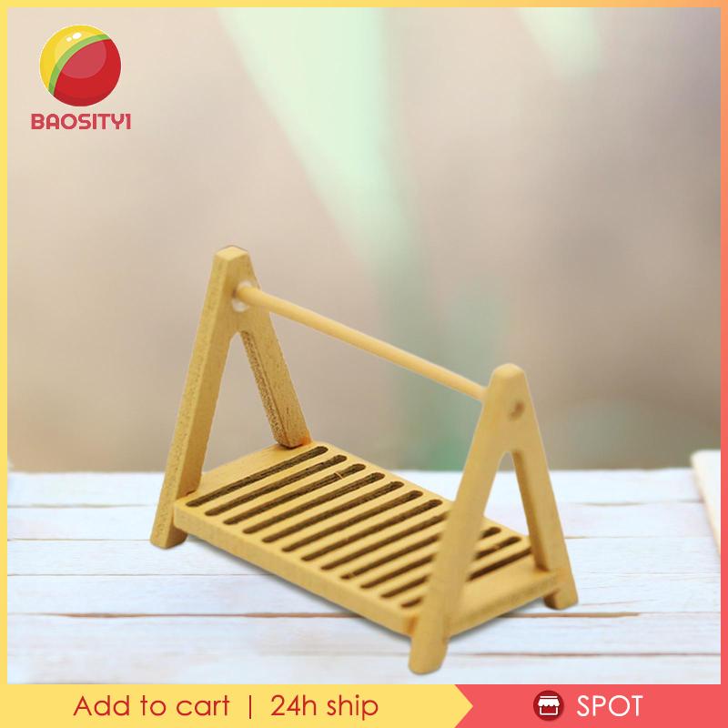 Kệ Gỗ Tỉ Lệ 1 / 12 Trang Trí Nhà Búp Bê