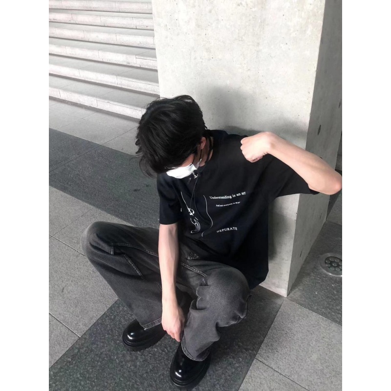 Áo Thun Ngắn Tay Phong Cách Retro Thời Trang Cho Nam Nữ