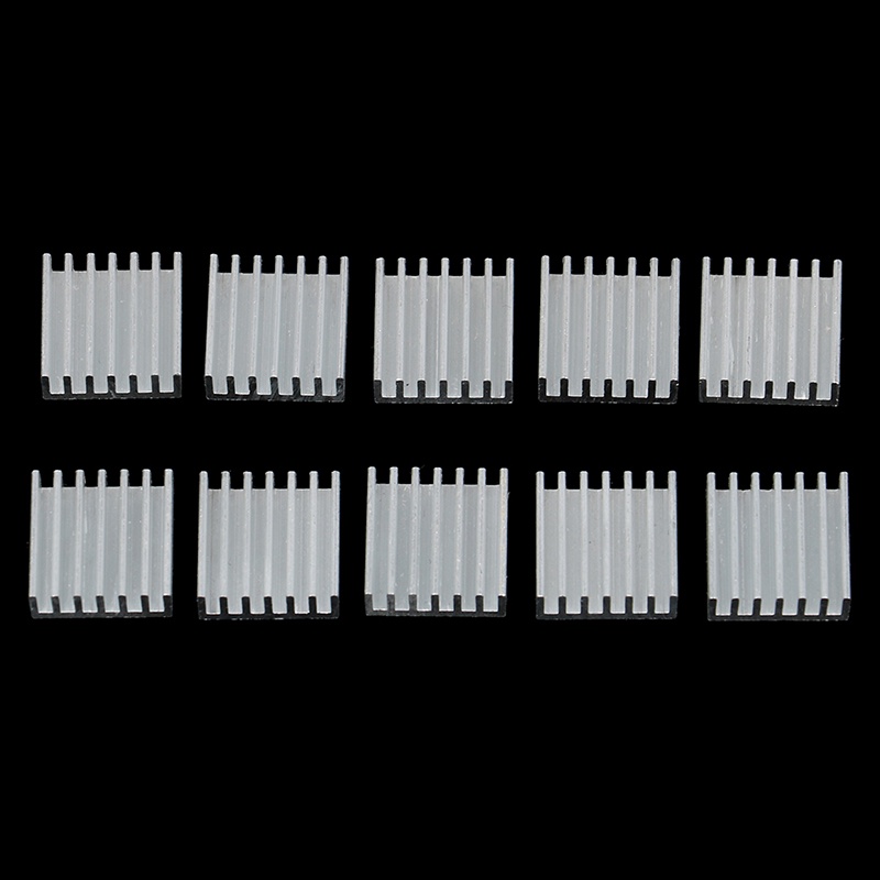 Giảm Giá 10 chip Tản Nhiệt Điện Tử Làm Mát Bằng Nhôm 14 * 14 * 6mm