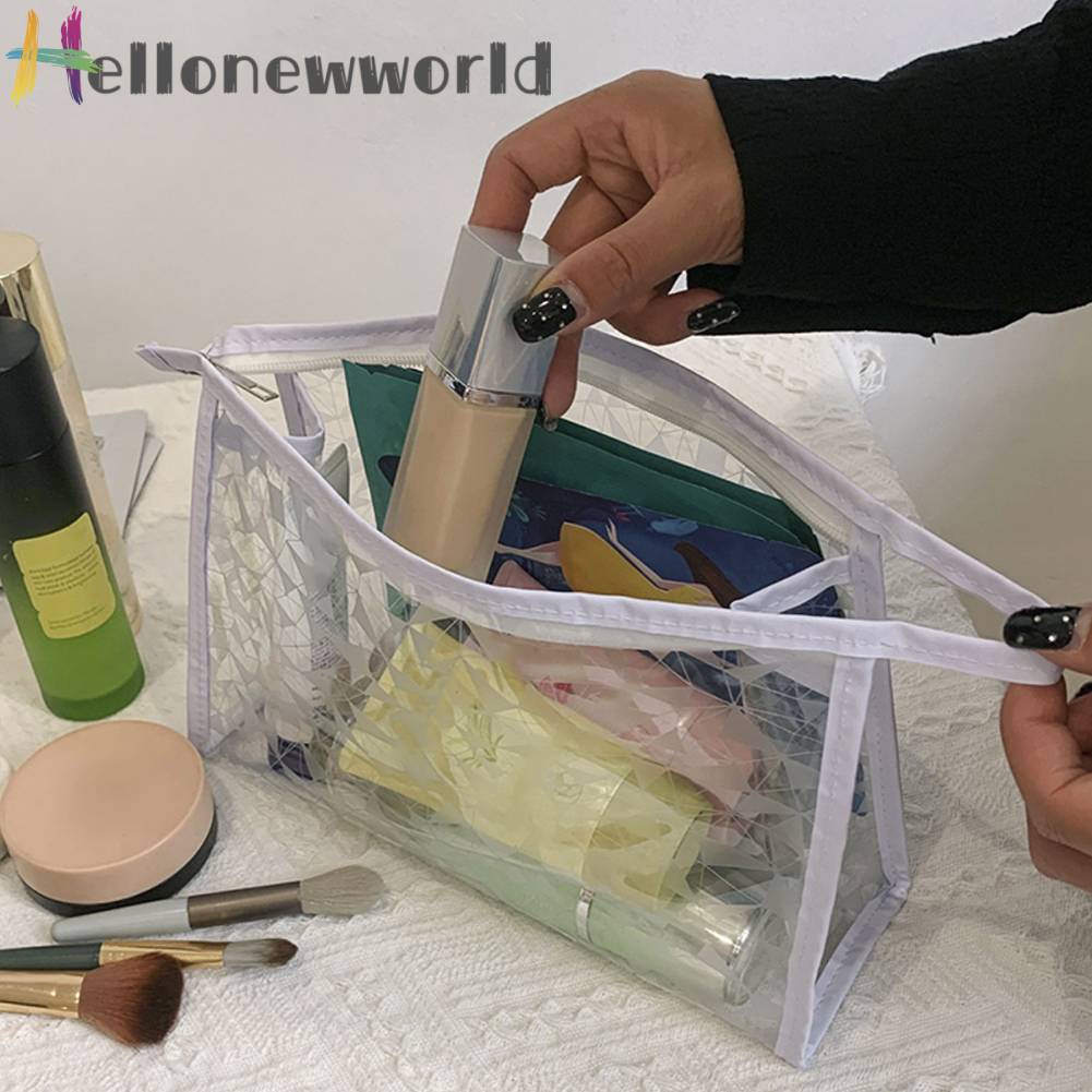 Túi Đựng Tiền Xu Bằng PVC Trong Suốt Sức Chứa Lớn Tiện Dụng