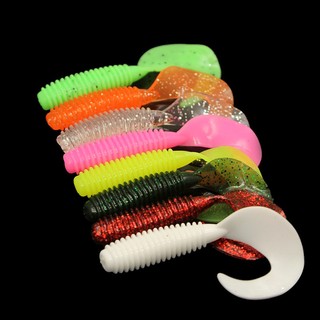 Mồi câu bằng nhựa mềm 5/6 / 7cm + 1/2 / 3g mồi câu cá mồi mềm mồi câu ếch mồi giun mồi mồi nhử mồi nhử mồi thìa vi thìa lure câu cá dụng cụ câu cá chìm minnow lure dụng cụ câu cá mồi mồi