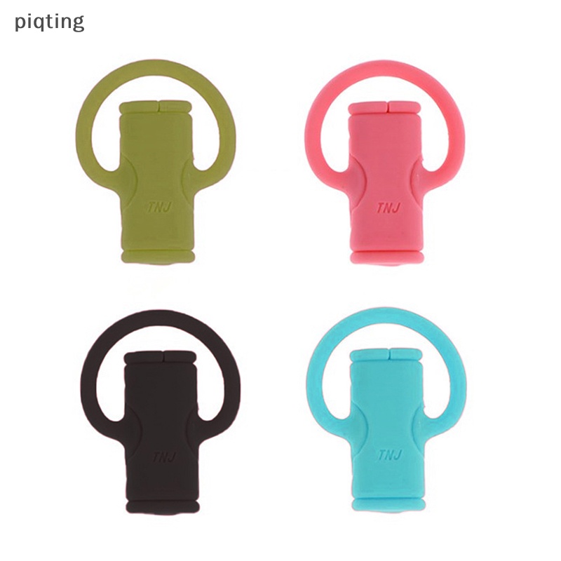 Piqt 1 Phụ Kiện Bảo Vệ Dây Cáp 2 Trong 1 Bằng Silicon Mềm Nhiều Màu Sắc