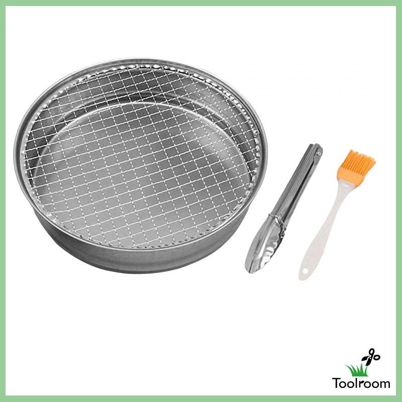 Vỉ Nướng Bbq Bằng Thép Không Gỉ Sử Dụng Một Lần Tiện Lợi