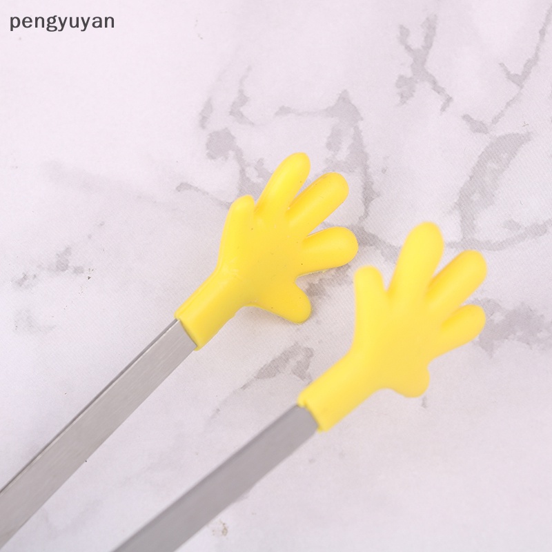 Set 3 Kẹp Đá Bằng Silicone Và Thép Không Gỉ Bền Bỉ Tiện Lợi Dành Cho Nhà Bếp