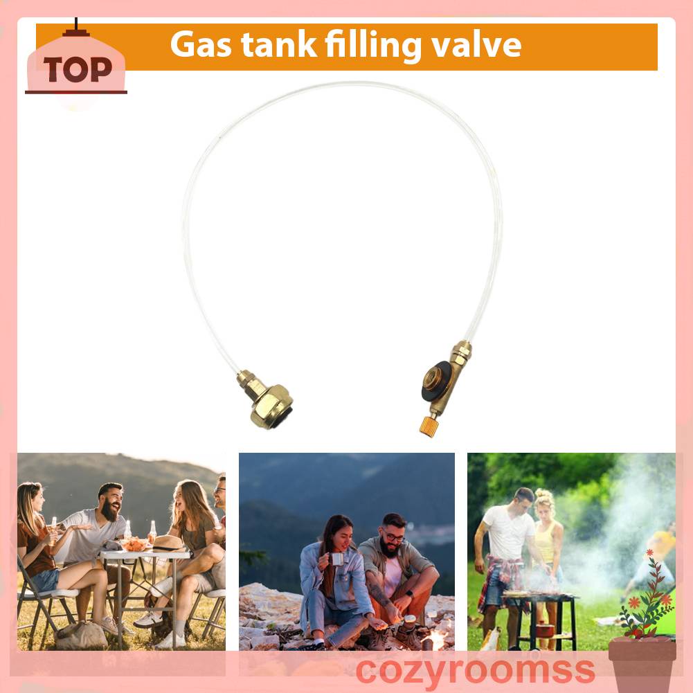 Van Chuyển Đổi Bình Khí Bằng Kim Loại Tiện Dụng Cho Cắm Trại Ngoài Trời