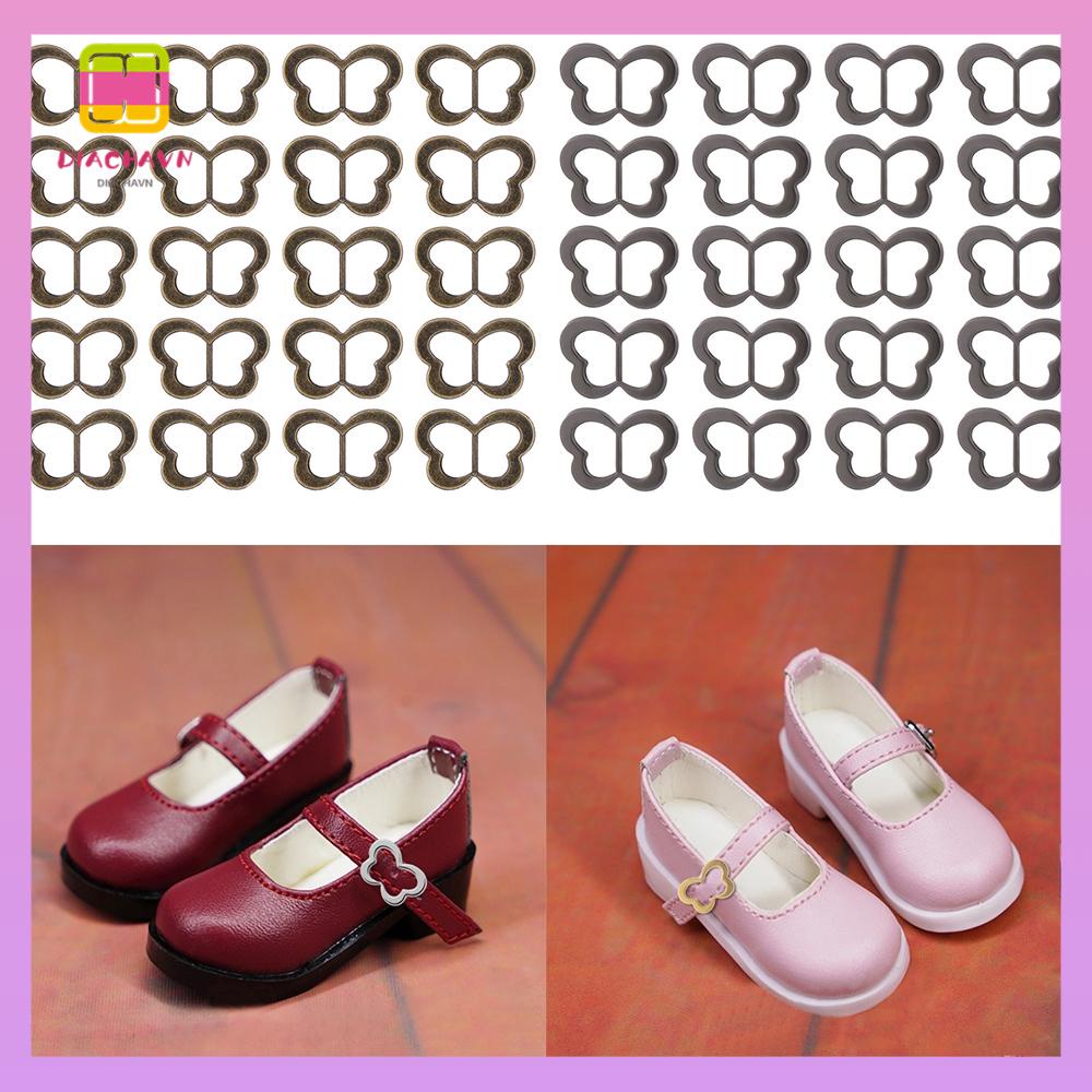 DIACHAVN Set 20 Khóa 3.5mm Mini 4 Màu Cho Búp Bê