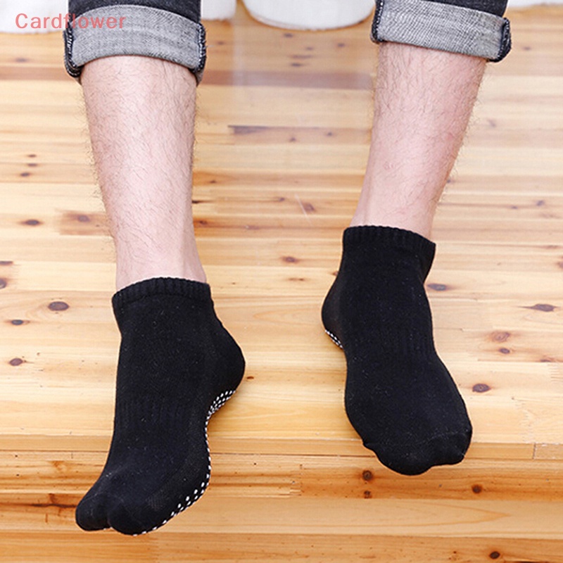 1 Đôi Tất Chân Cotton Chống Trượt Thoáng Khí Cho Nam Áo Thun Thiết Kế Mới Năng Động Thời Trang