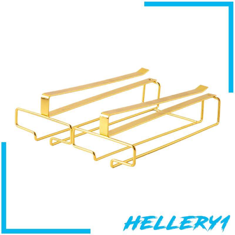 Giá Đỡ 2 Tầng Treo Ly Thủy Tinh Tiện Dụng Cho Nhà Bếp