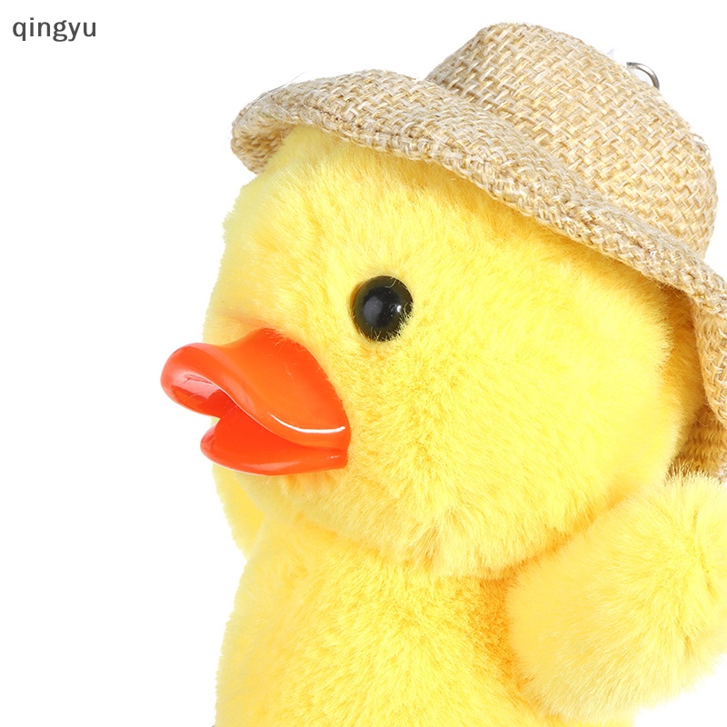 Móc Khóa Vịt Nhồi Bông 14cm Mềm Mại Đáng Yêu