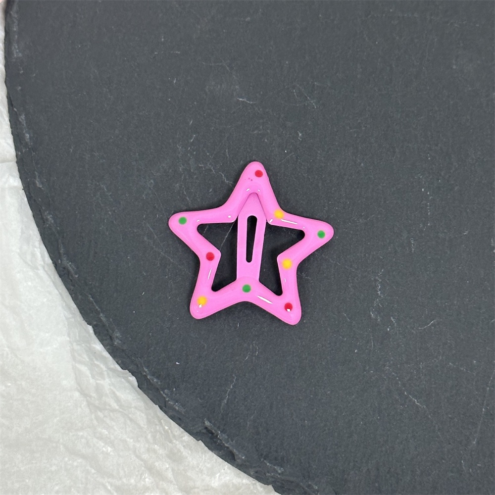 10 Chiếc Kid Kẹp Tóc Năm Cánh Kẹp Tóc Ngôi Sao BB Kẹp Bé Gái Đầu Phụ Kiện KINOSTAR KINOSTAR KINOSTAR .
