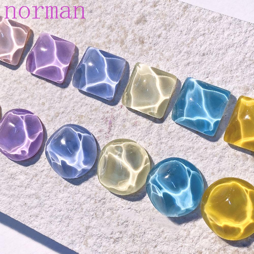 NORMAN Thẻ Màu Trong Suốt Hình Tròn Trưng Bày Màu Móng Tay