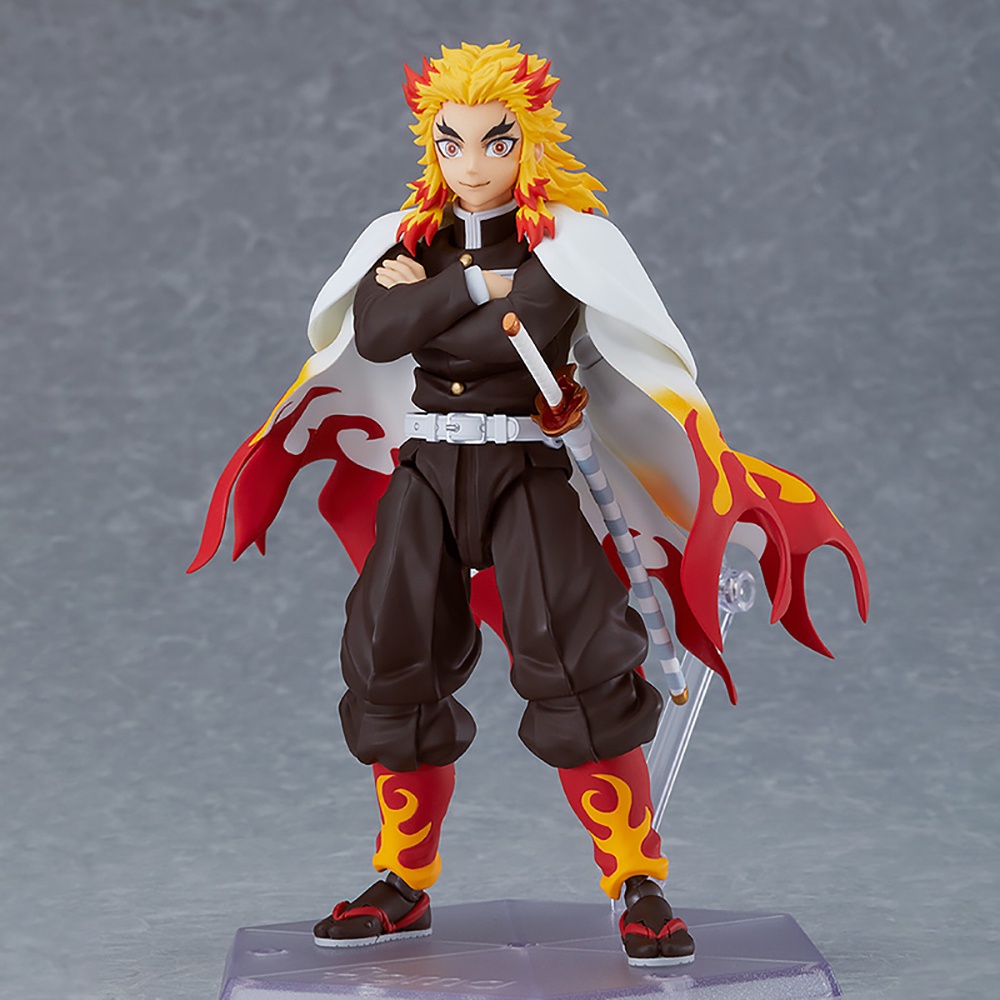 Mô Hình Nhân Vật Hoạt Hình Demon Slayer 14cm Figma #553 Mô Hình Nhân Vật Rengoku Kyoujurou Rengoku Kimetsu No Yaiba