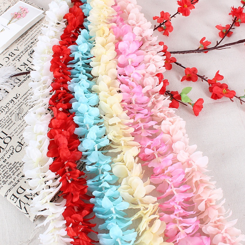 Dây Hoa Tử Đằng Giả 100cm Bằng Lụa Treo Trang Trí Nhà Cửa Đám Cưới