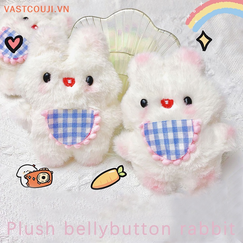 Móc Khóa Hình Thỏ Nhồi Bông Đáng Yêu DIY