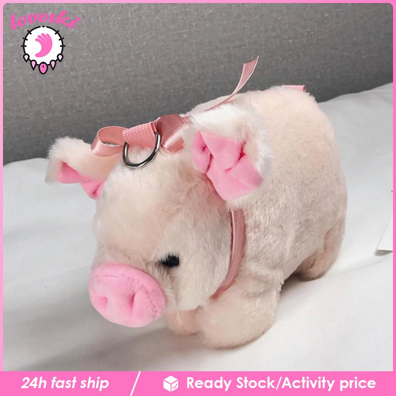 Túi Đeo Chéo Vai Hình Chú Heo Dễ Thương Thời Trang Xuân Hè Cho Nữ