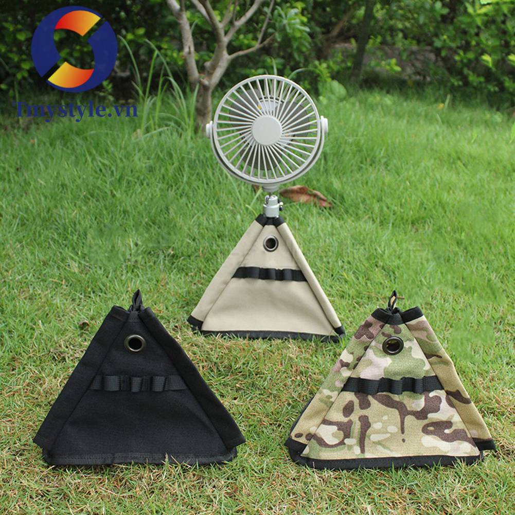 Giá Đỡ Ba Chân Kiêm Quạt Thổi Đa Năng Dùng Cắm Trại Ngoài Trời