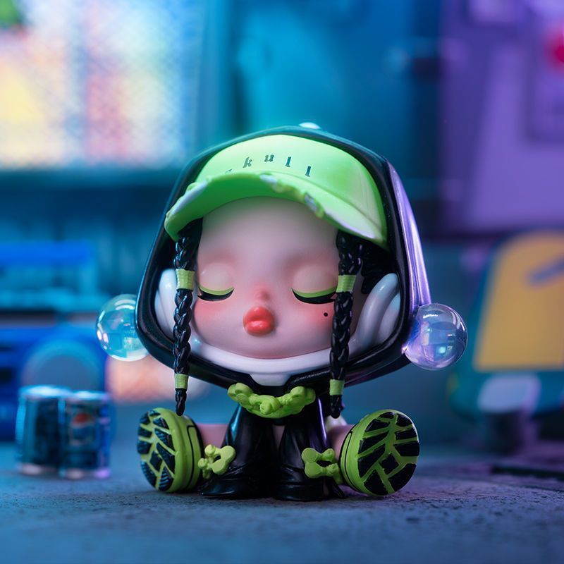 Mô Hình Nhân Vật POPMART Night City Mystery Box SP5 Dễ Thương