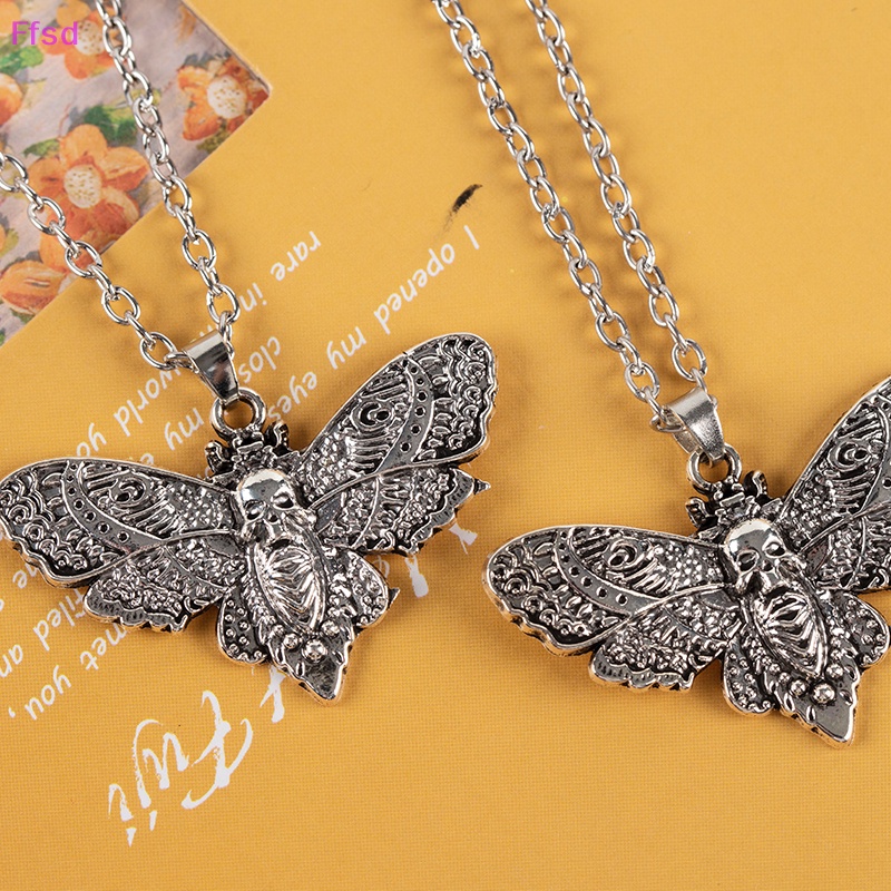 {Ffsd} Vòng cổ Mặt Hình Đầu Lâu Phong Cách Hip Hop Gothic Cổ Điển Làm Quà Tặng Cho Nam Và Nữ