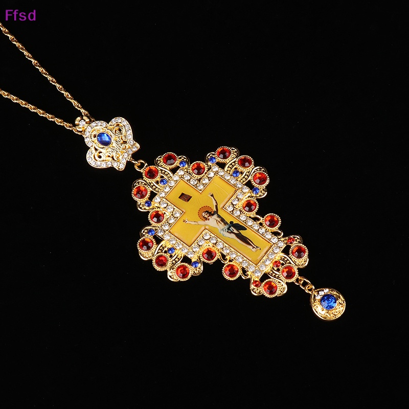 {Ffsd} Vòng cổ Mặt Thánh Giá Đính Đá Thủ Công Mới Nhất * Hàng Bán Chạy