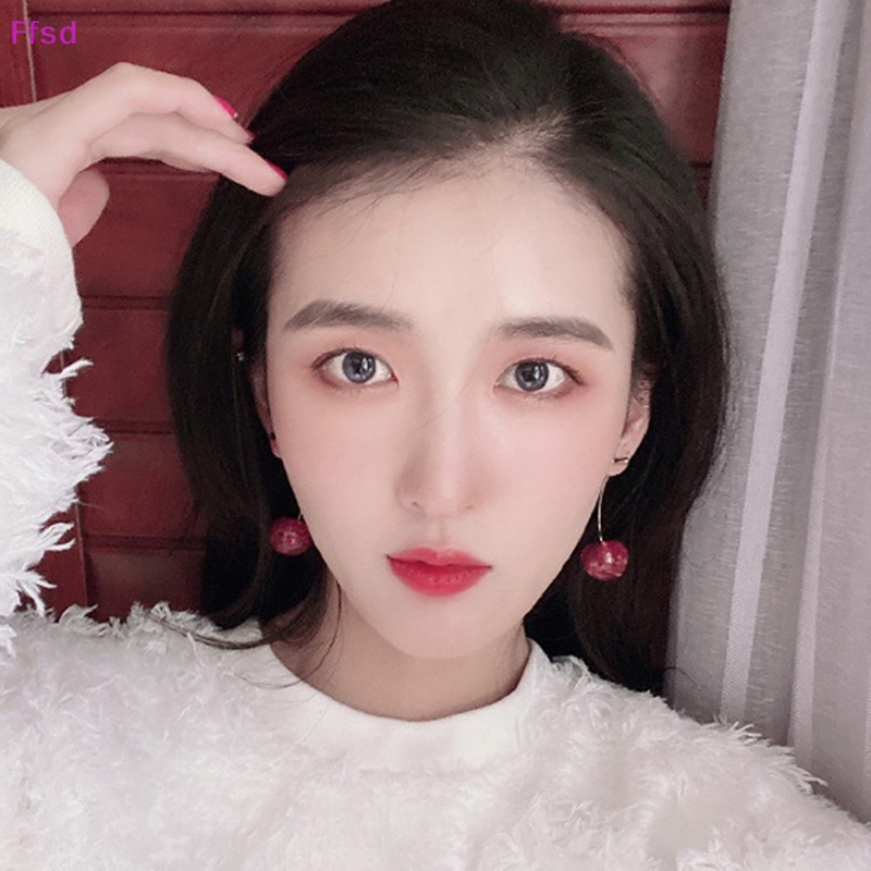 1 Đôi Bông Tai Hình Quả Cherry Thời Trang Dành Cho Nữ