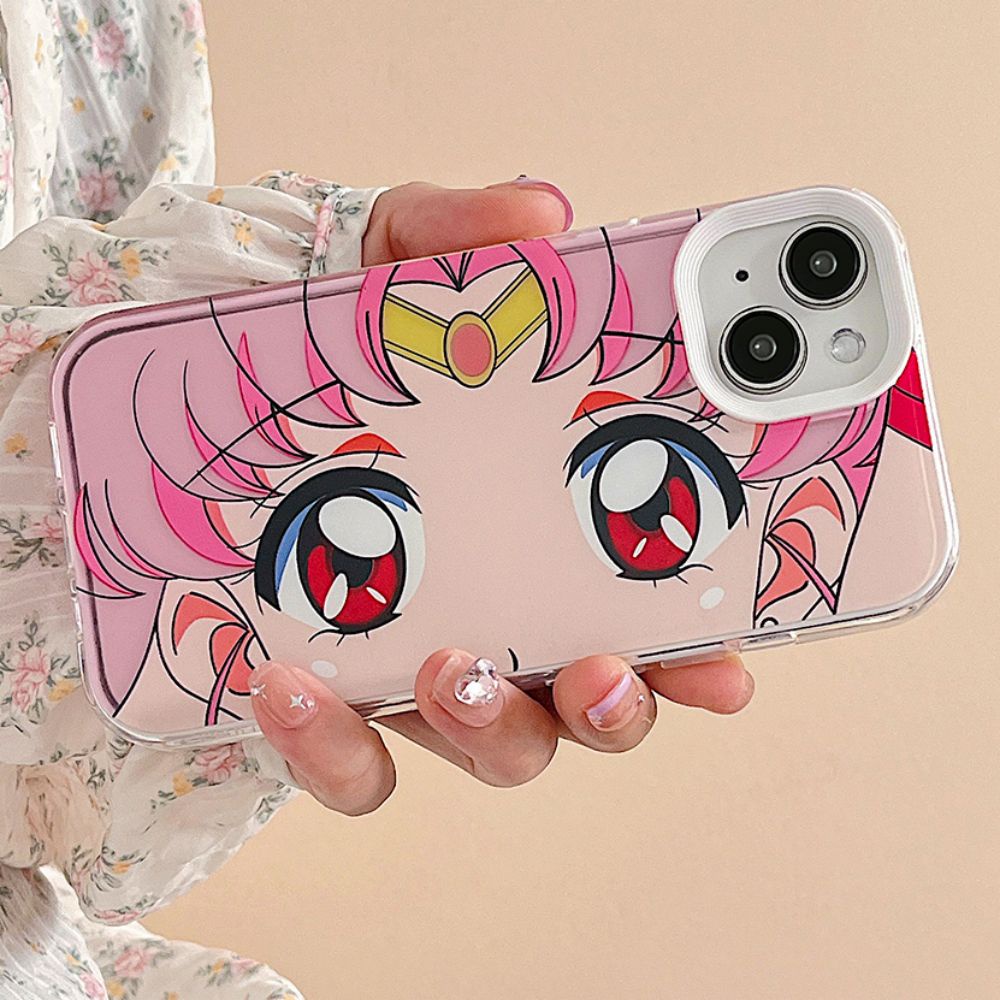 Ốp Điện Thoại TPU Mềm Chống Bụi Chống Rơi Hình Thủy Thủ Mặt Trăng Cho IPhone 14 13 12 11 Pro Max X XR 8 7 Plus