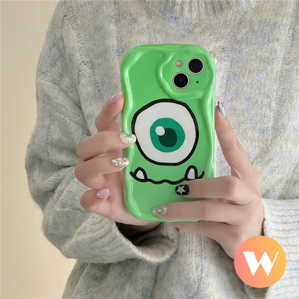 Ốp Điện Thoại Mềm Hình Quái Vật 3D Viền Cong Cho IPhone 7Plus 8 6s 6 7 Plus XR XS X Max SE 2020 11 13 12 14 Pro Max