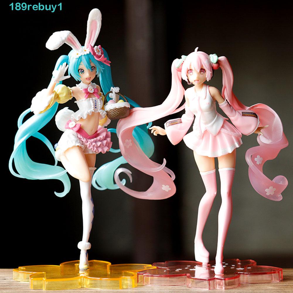 REBUY1 Mô Hình Nhân Vật Hatsune Miku Bằng PVC Dễ Thương