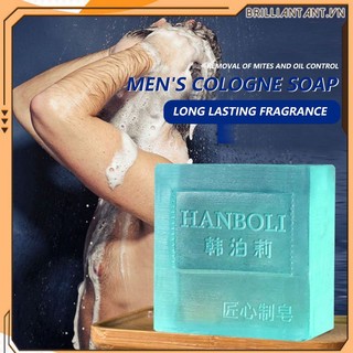 Mới cologne nước hoa nam xà phòng handmade rửa mặt xà phòng kiểm soát dầu xà phòng dưỡng ẩm bri