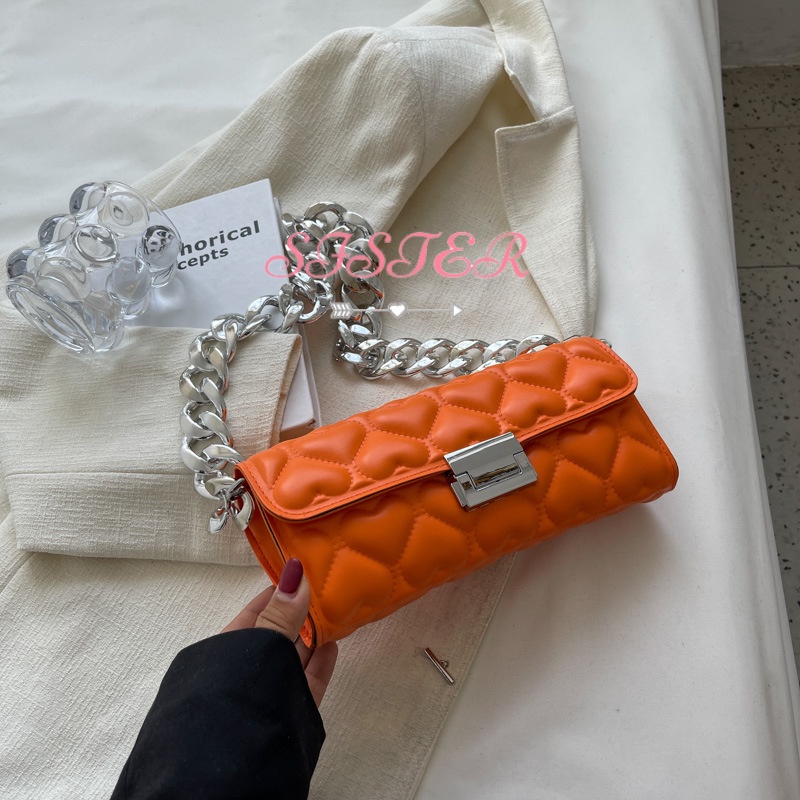 SISTER túi xách nữ Hàn Quốc thời trang cá tính 2023 new L91T3NR