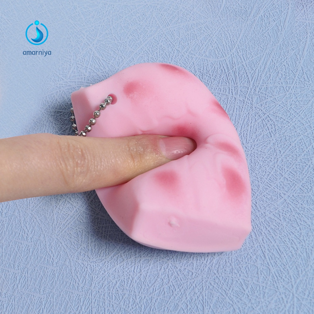 (Shop Amart) Đồ Chơi Bóp Hình Bánh Gạo Làm Từ TPR Mềm Mại Giúp Giải Tỏa Căng Thẳng