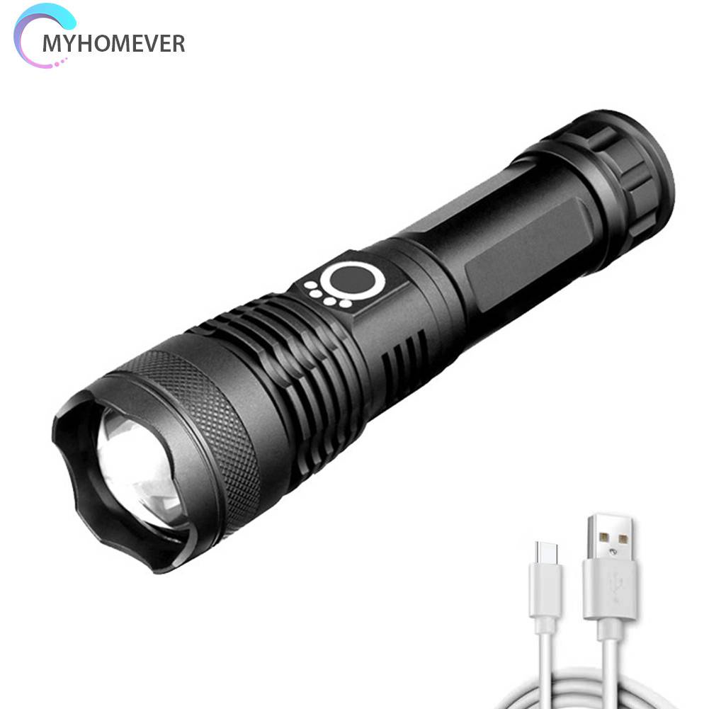 Đèn Pin XHP50 LED 5 Chế Độ 1500LM Chống Thấm Nước IPX4 Sạc USB Tiện Dụng